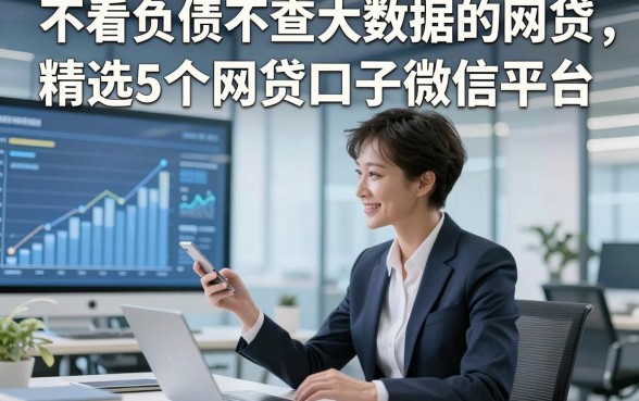 不看负债不查大数据的网贷，精选​5个网贷口子微信平台