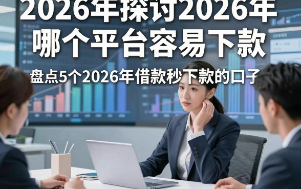 2026年探讨2026年哪个平台容易下款，顺便盘点5个2026年借款秒下款的口子