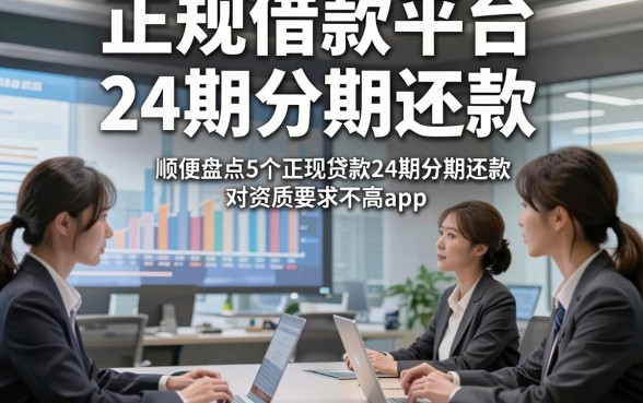 正规借款平台24期分期还款，顺便盘点5个正规贷款24期分期还款对资质要求不高app