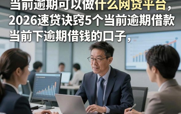 当前逾期可以做什么网贷平台，2026速贷诀窍5个当前逾期借钱稳下款的口子