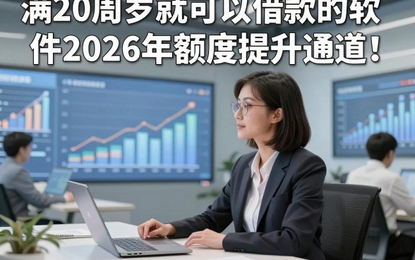 满20周岁就可以借款的软件2026年额度提升通道！顺便推荐五个满20周岁容易下款的软件