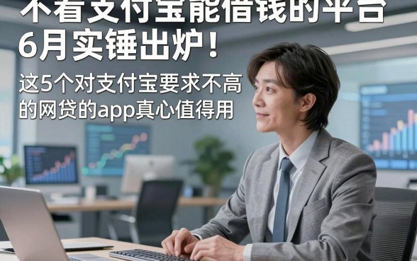 不看支付宝能借钱的平台6月实锤出炉！这5个对支付宝要求不高的网贷的app真心值得用