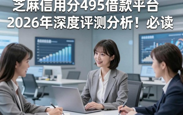 芝麻信用分495借款平台2026年深度评测分析！必读​这五个芝麻信用分495借钱3500元能下款的app