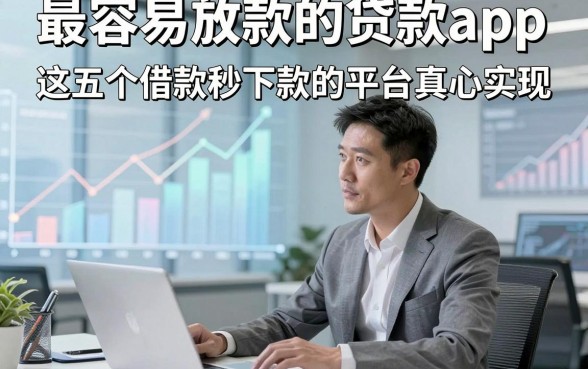 最容易放款的贷款app，这五个借款秒下款的平台真心实在