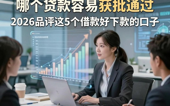 哪个贷款容易获批通过，2026品评这5个借款好下款的口子