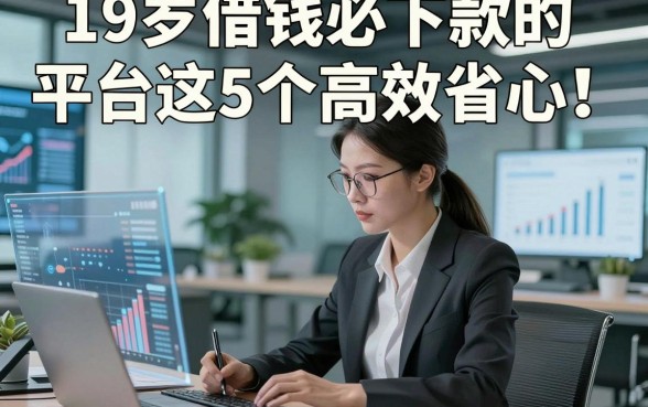19岁借钱必下款的平台这5个高效省心！本文为您详细探索！