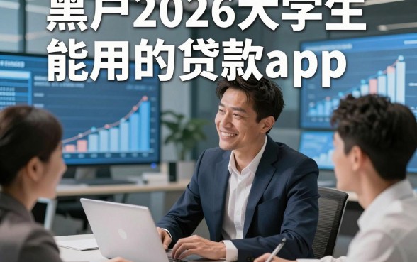 黑户2026大学生能用的贷款app，为您论述5个黑户2026大学生借款直接放款的app