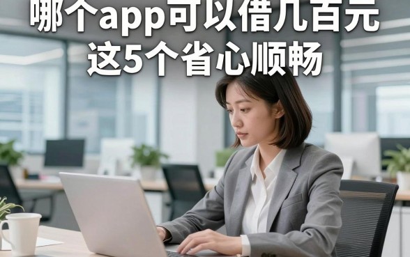 哪个app可以借几百元这5个省心顺畅，本文已做详细解答！