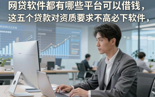 网贷软件都有哪些平台可以借钱，细讲​这五个贷款对资质要求不高必下软件
