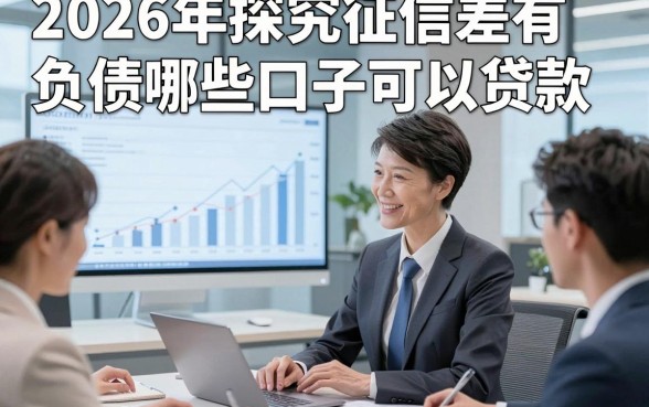 2026年探究征信差有负债哪些口子可以贷款，评点这5个征信差有负债借钱必下款的口子