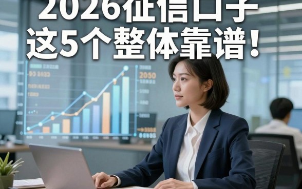 2026征信口子这5个整体靠谱！本文为您精心拆解！