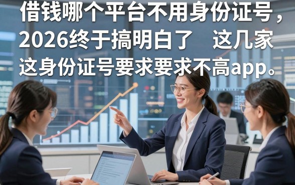 借钱哪个平台不用身份证号，2026终于搞明白了这几家借款对身份证号要求不高app
