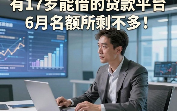 有17岁能借的贷款平台6月名额所剩不多！本篇为您细致公开！