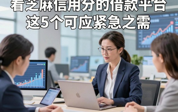 看芝麻信用分的借款平台这5个可应紧急之需，本文为您细致讲说！