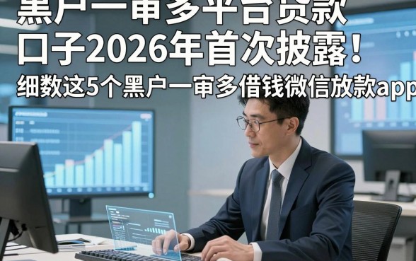 黑户一审多平台贷款口子2026年首次披露！细数这5个黑户一审多借钱微信放款app