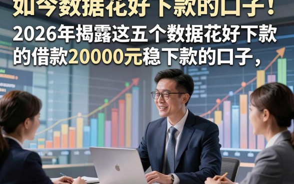 如今数据花好下款的口子！2026年揭露这五个数据花好下款的借款20000元稳下款的口子