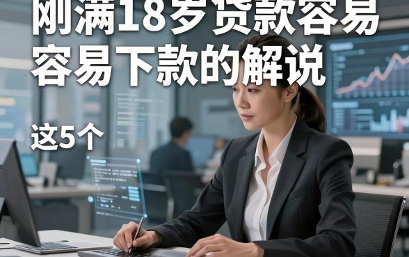 刚满18岁贷款容易下款的解说​这5个，本篇隆重解读！