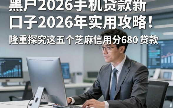 黑户2026手机贷款新口子2026年实用攻略！隆重探究这五个芝麻信用分680 贷款