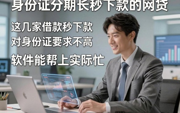 身份证分期长秒下款的网贷，这几家借款秒下款 对身份证要求不高软件能帮上实际忙