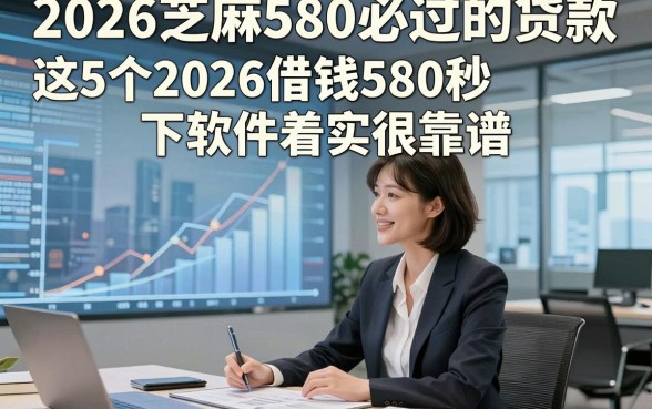 2026芝麻580必过的贷款，这5个2026借钱580秒下软件着实很靠谱