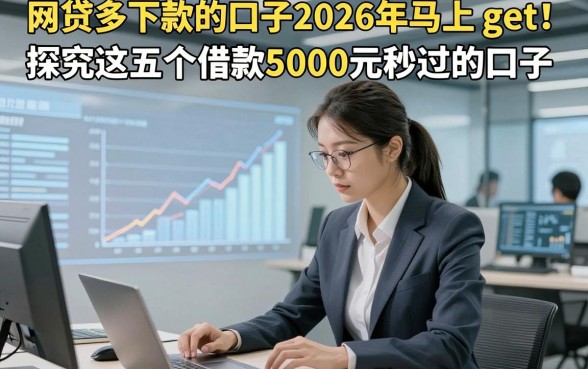 网贷多下款的口子2026年马上 get！探究这五个借款5000元秒过的口子