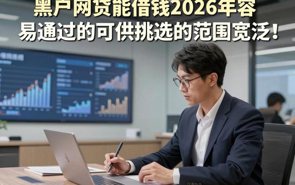 黑户网贷能借钱2026年容易通过的可供挑选的范围宽泛！，本文详细探讨这5个借款平台！
