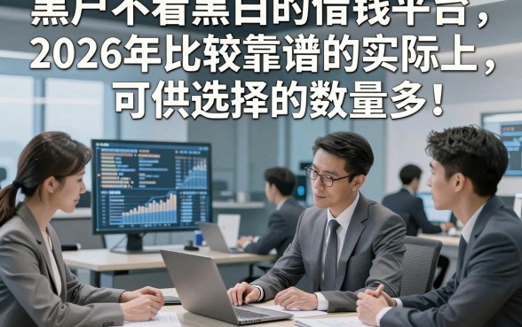 黑户不看黑白的借钱平台2026年比较靠谱的实际上可供选择的数量多！，本文为您详细解说这五个借款软件！