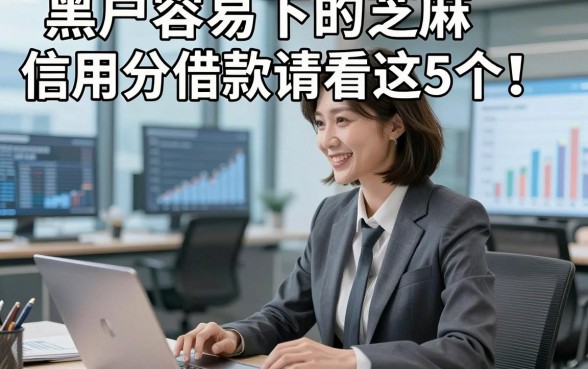 黑户容易下的芝麻信用分借款请看这5个！本文为您全面品评！