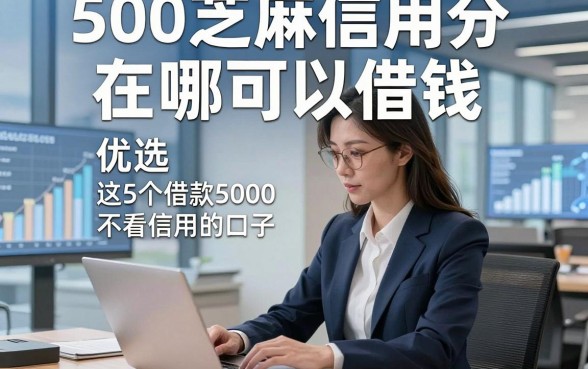 500芝麻信用分在哪可以借钱，优选​这5个借款5000不看信用的口子