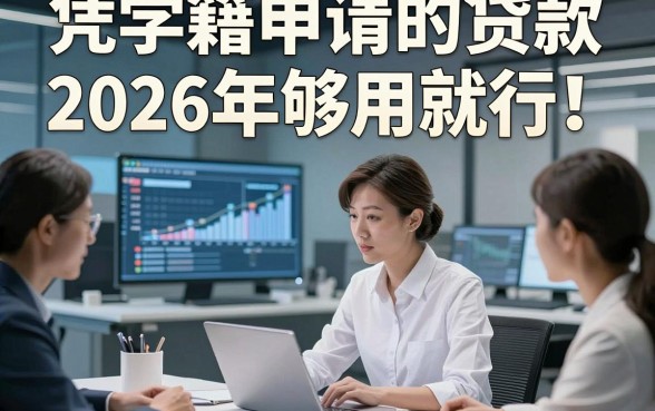 凭学籍申请的贷款2026年够用就行！解读这5个凭学籍借款2000能放款软件