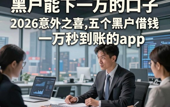 黑户能下一万的口子，2026意外之喜五个黑户借钱一万秒到账的app