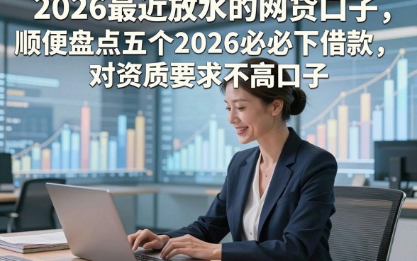 2026最近放水的网贷口子，顺便盘点五个2026必下借款对资质要求不高口子