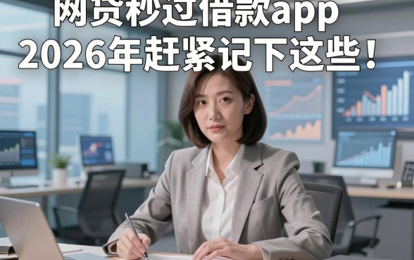 网贷秒过借款app2026年赶紧记下这些！顺道介绍5个网贷秒过借钱好下款的平台