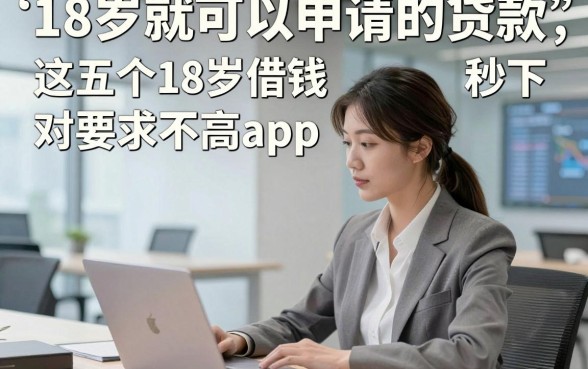 18岁就可以申请的贷款，这五个18岁借钱秒下对要求不高app操作省心