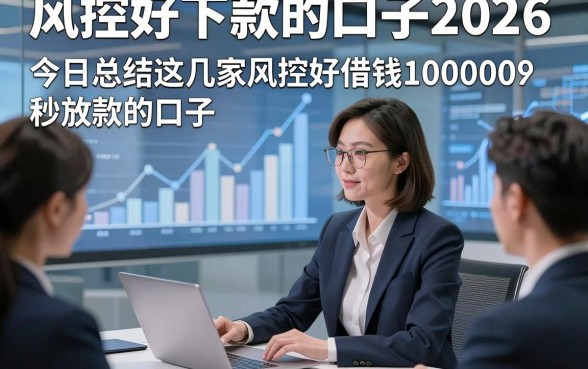 风控好下款的口子2026，今日总结这几家风控好借钱10000秒放款的口子助力应急