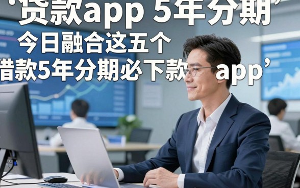 贷款app 5年分期，今日融合这五个借款5年分期必下款app