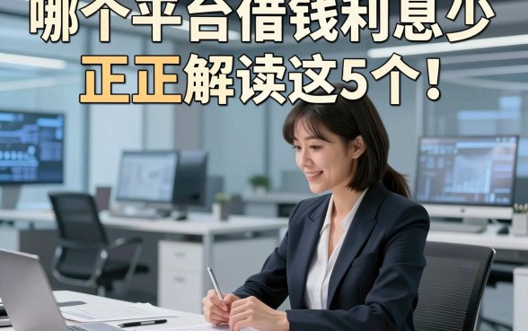 哪个平台借钱利息少正规解读这5个！本篇为您深入细说！
