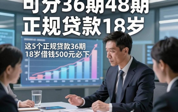 可分36期48期正规贷款18岁，这5个正规贷款36期18岁借钱500元必下的app特别给力