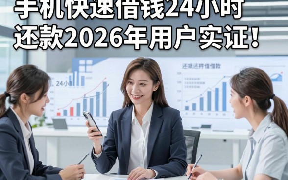 手机快速借钱24小时还款2026年用户实证！为您剖析五个手机借款24小时还的对口子容易下款