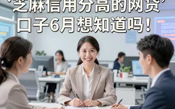 芝麻信用分高的网贷口子6月想知道吗！本次讲述五个贷款容易过的软件额度高