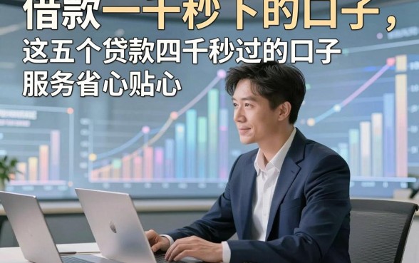 借款一千秒下的口子，这五个贷款四千秒过的口子服务省心贴心