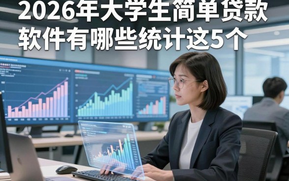 2026年大学生简单贷款软件有哪些统计这5个，本篇为您深度探寻！