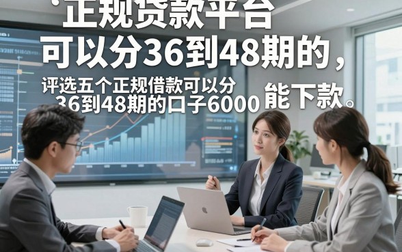 正规贷款平台可以分36到48期的，评选五个正规借款可以分36到48期的口子6000能下款