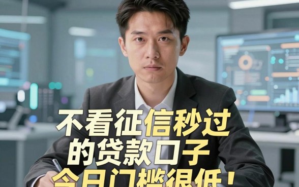 不看征信秒过的贷款口子今日门槛很低！同时梳理五个无视征信容易下款的平台