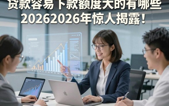贷款容易下款额度大的有哪些20262026年惊人揭露！本文为您隆重研讨！