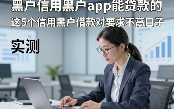 黑户信用黑户app能贷款的，实测​这5个信用黑户借款对要求不高口子