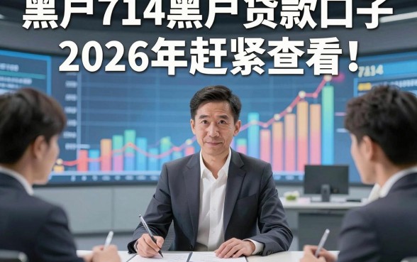 黑户714黑户贷款口子2026年赶紧查看！顺便挖掘这五个黑户借钱714对要求不高口子