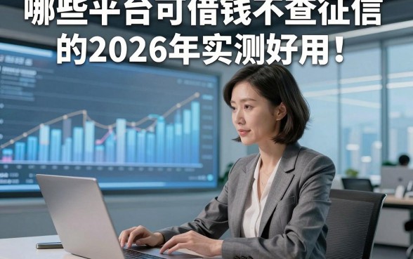 哪些平台可借钱不查征信的2026年实测好用！本文为您细致珍藏！