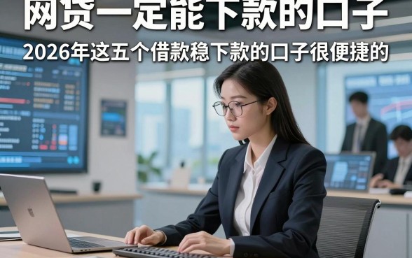 网贷一定能下款的口子，2026年这五个借款稳下款的口子很便捷的