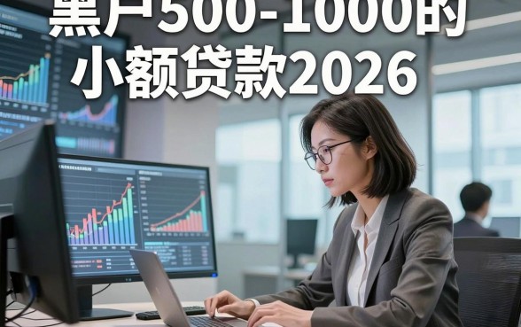 黑户500-1000的小额贷款2026，这五个借款500元秒下的口子用过都说给力